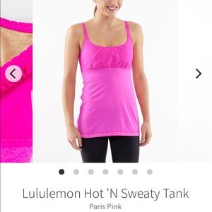 Lululemon hot ‘n sweaty tank